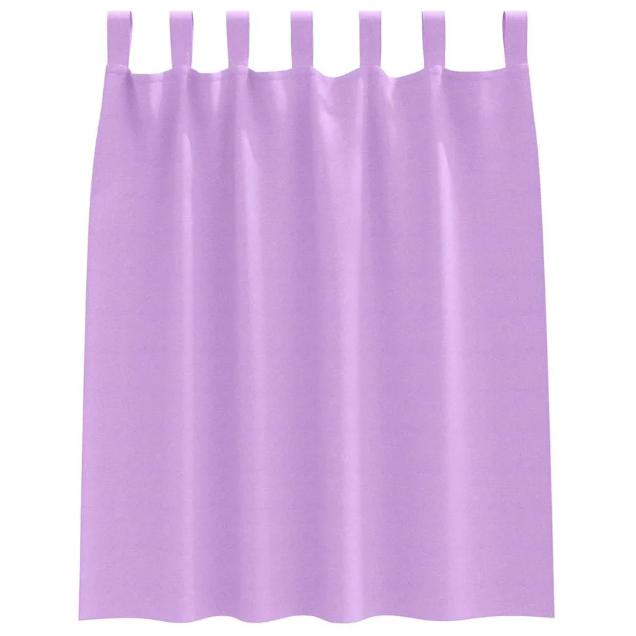 Rideaux occultants avec anneaux 2 pcs Violet 140 x 140 cm - 4