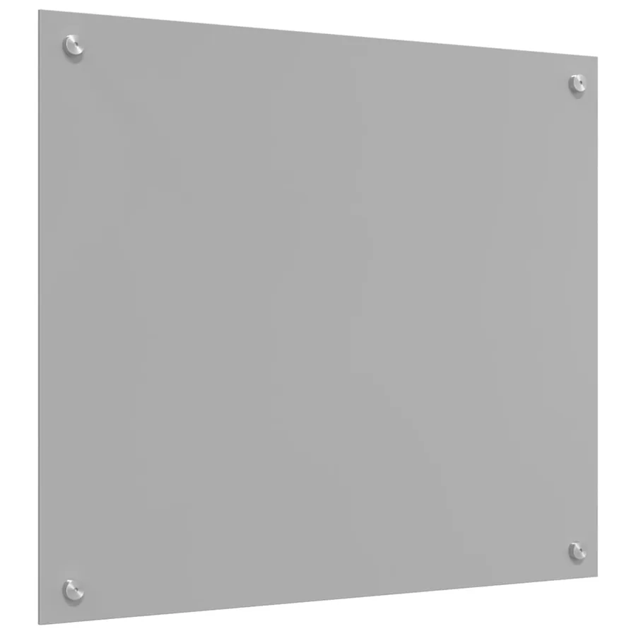 Crédence de cuisine 2 pcs Gris clair 70 x 60 cm verre trempé - 6