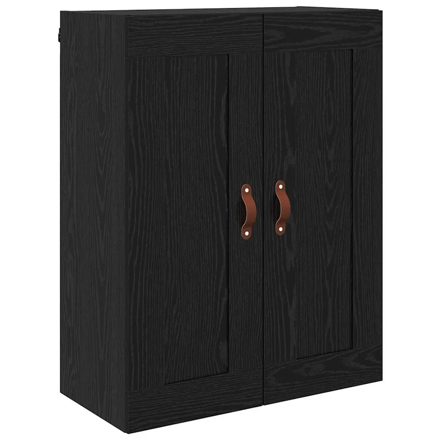 Meuble mural Montage mural 2 pcs Chêne noir 69,5 x 34 x 90 cm - 7