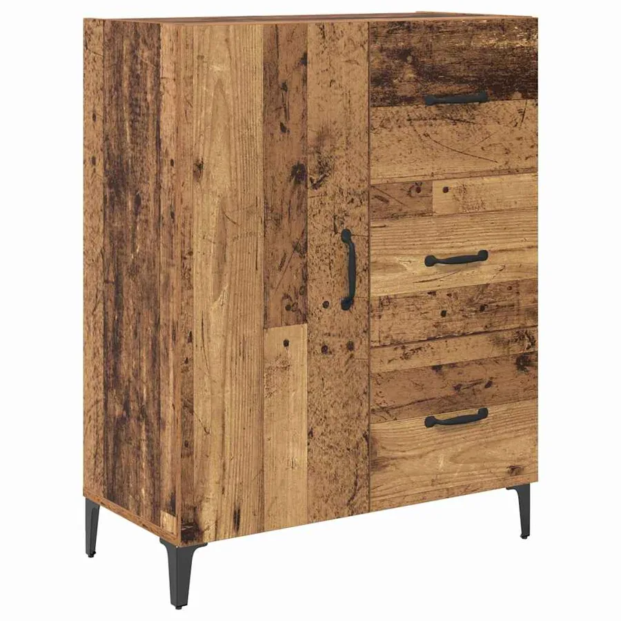 Haut Armoire Bois Ancien 69,5 x 34 x 180 cm Bois d'ingénierie - 6