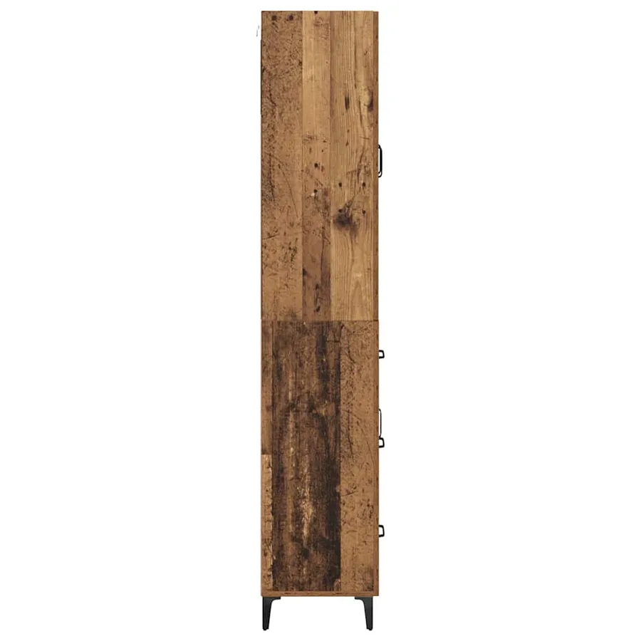Haut Armoire Bois Ancien 69,5 x 34 x 180 cm Bois d'ingénierie - 9