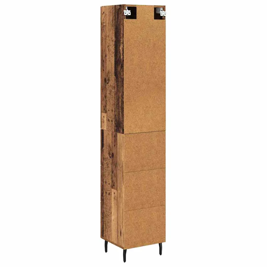 Haut Armoire Bois Ancien 34,5 x 34 x 180 cm Bois d'ingénierie - 8
