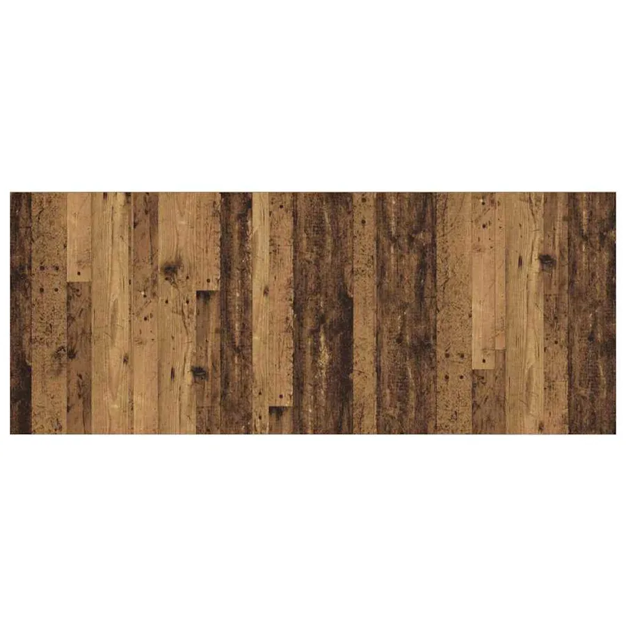 Tête de lit avec armoire 3 pcs Bois Ancien Bois d'ingénierie - 5