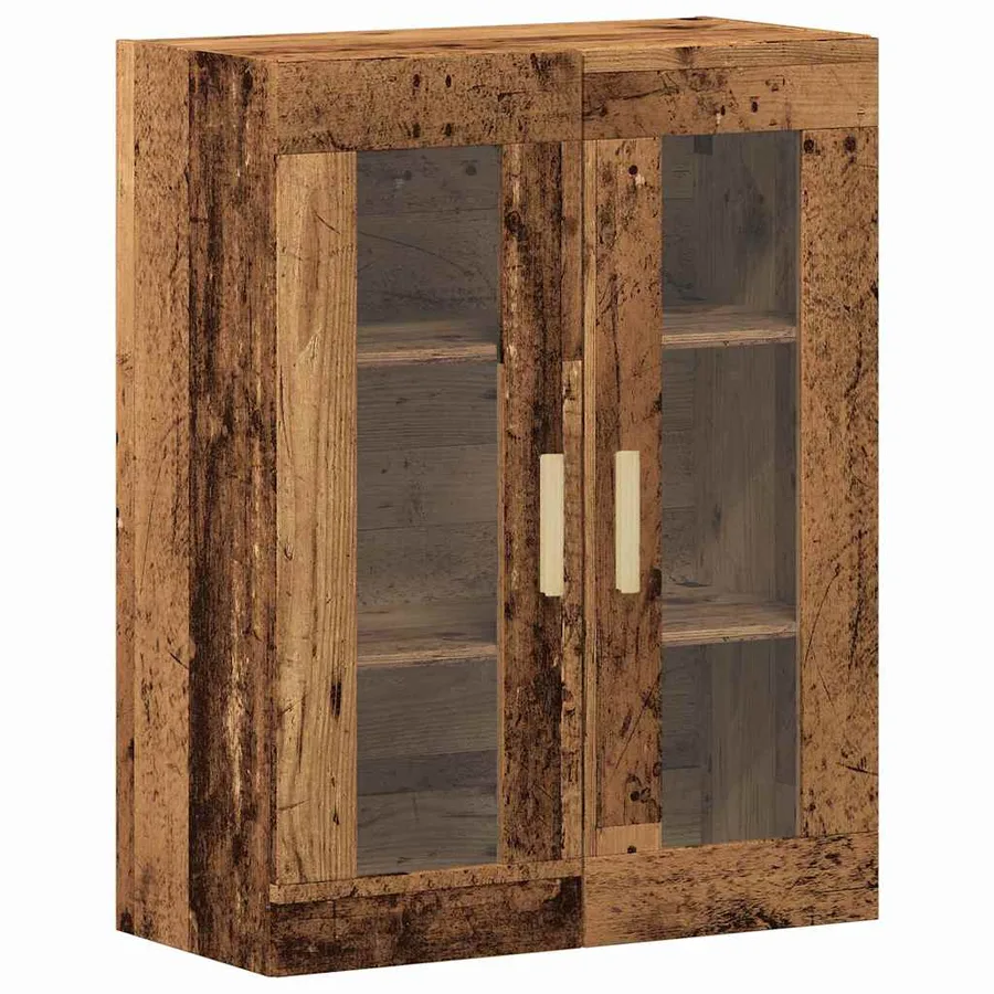 Haut Armoire Bois Ancien 69,5 x 34 x 180 cm - 6