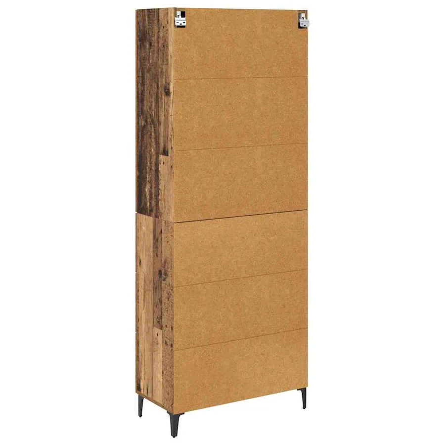 Haut Armoire Bois Ancien 69,5 x 34 x 180 cm Bois d'ingénierie - 9
