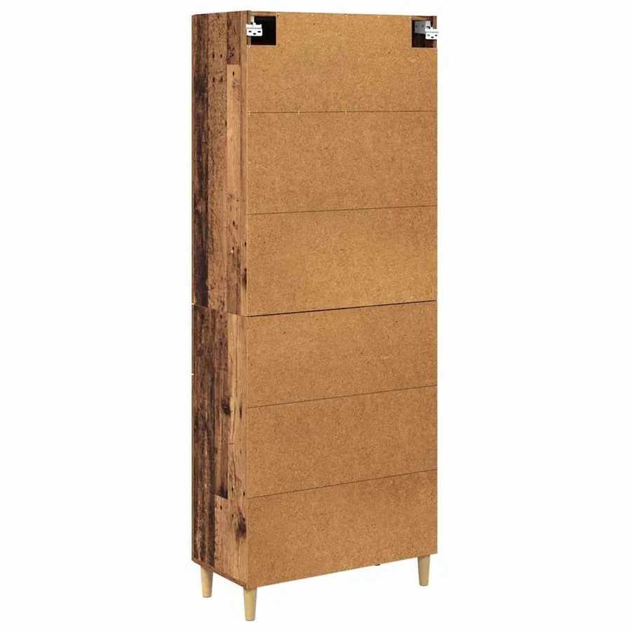 Haut Armoire Bois Ancien 69,5 x 34 x 180 cm Bois d'ingénierie - 8