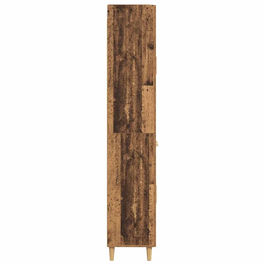 Haut Armoire Bois Ancien 69,5 x 34 x 180 cm Bois d'ingénierie - 9
