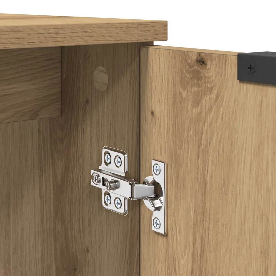 Ensemble de mobilier de salle de bain 5 pc Chêne artisanal - 15