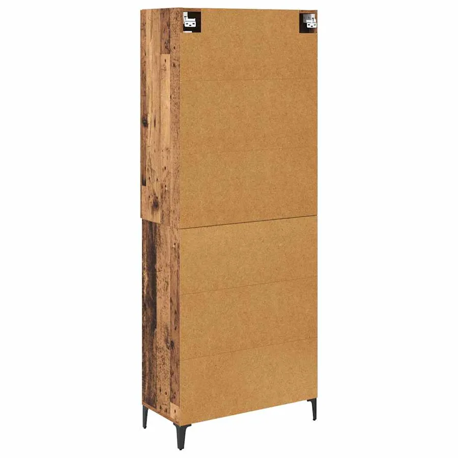 Haut Armoire Bois Ancien 69,5 x 34 x 180 cm Bois d'ingénierie - 10