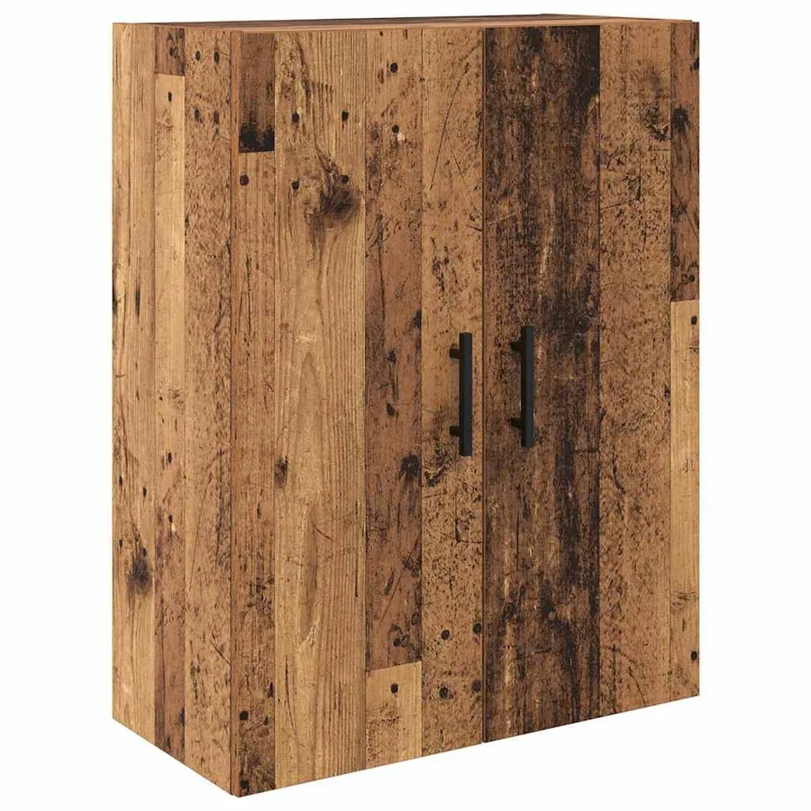 Haut Armoire avec tiroir 2 pcs Bois Ancien 69,5 x 34 x 180 cm - 7
