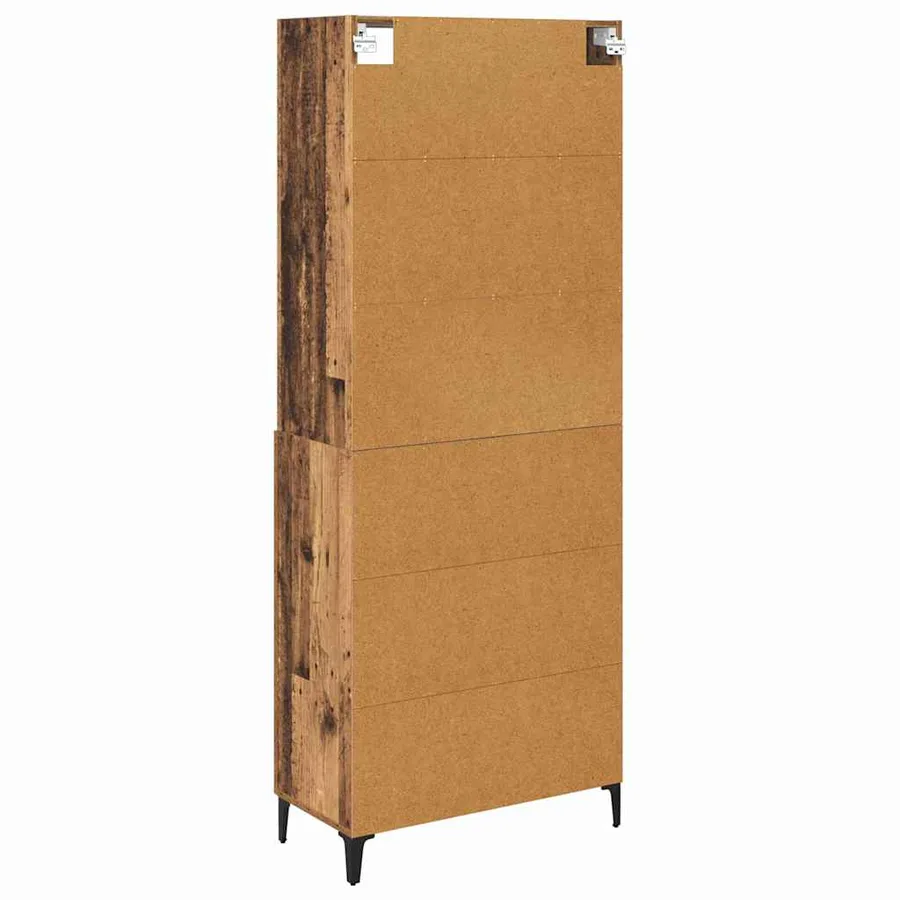 Haut Armoire Bois Ancien 69,5 x 34 x 180 cm Bois d'ingénierie - 10