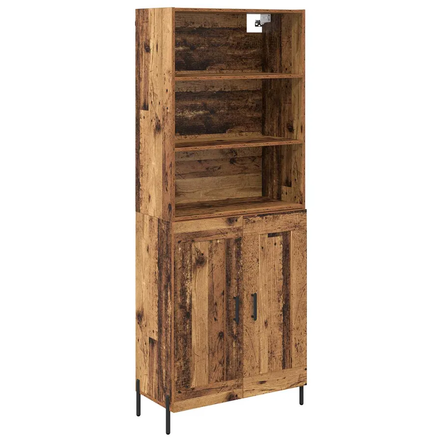 Haut Armoire Bois Ancien 69,5 x 32,5 x 180 cm Bois d'ingénierie - 2