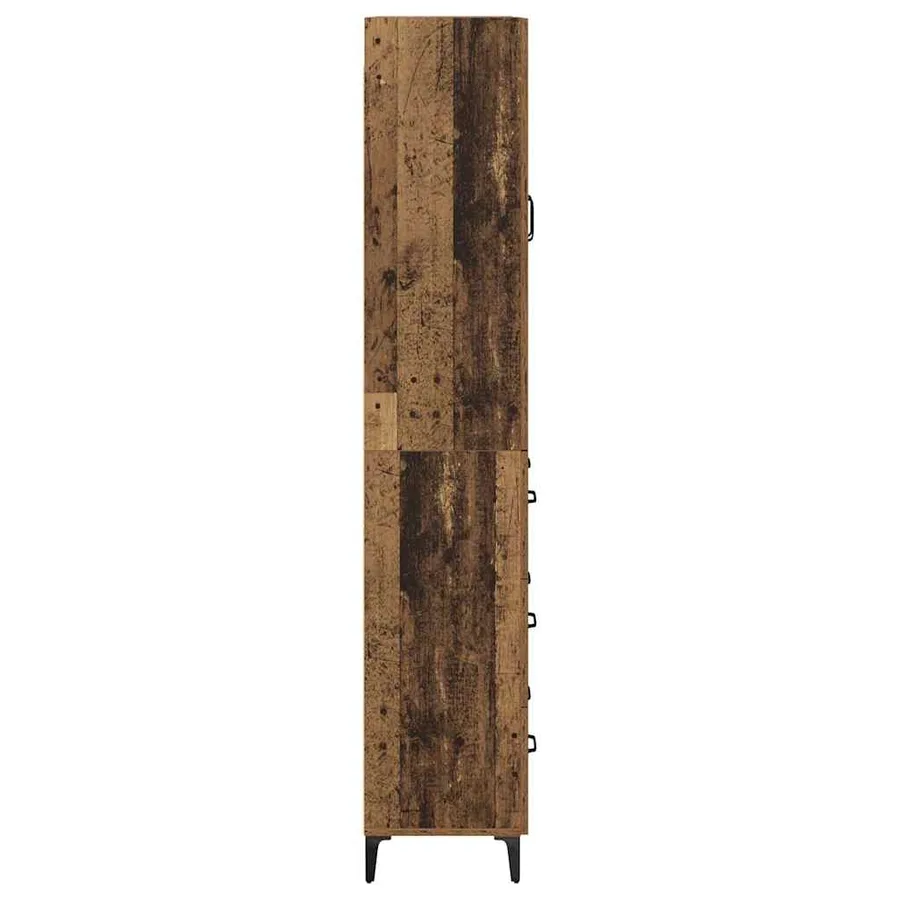 Haut Armoire Bois Ancien 69,5 x 34 x 180 cm Bois d'ingénierie - 9