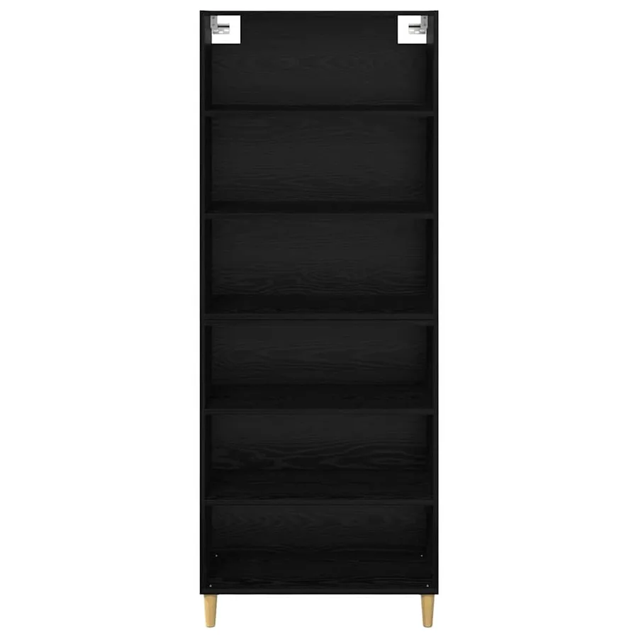 Haut Armoire Chêne noir 69,5 x 32,5 x 180 cm Bois d'ingénierie - 7