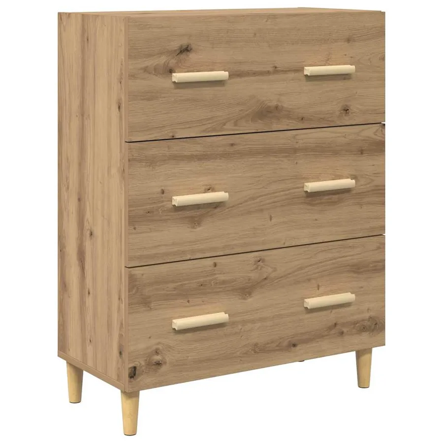 Haut Armoire Chêne artisanal 69,5 x 34 x 180 cm - 6