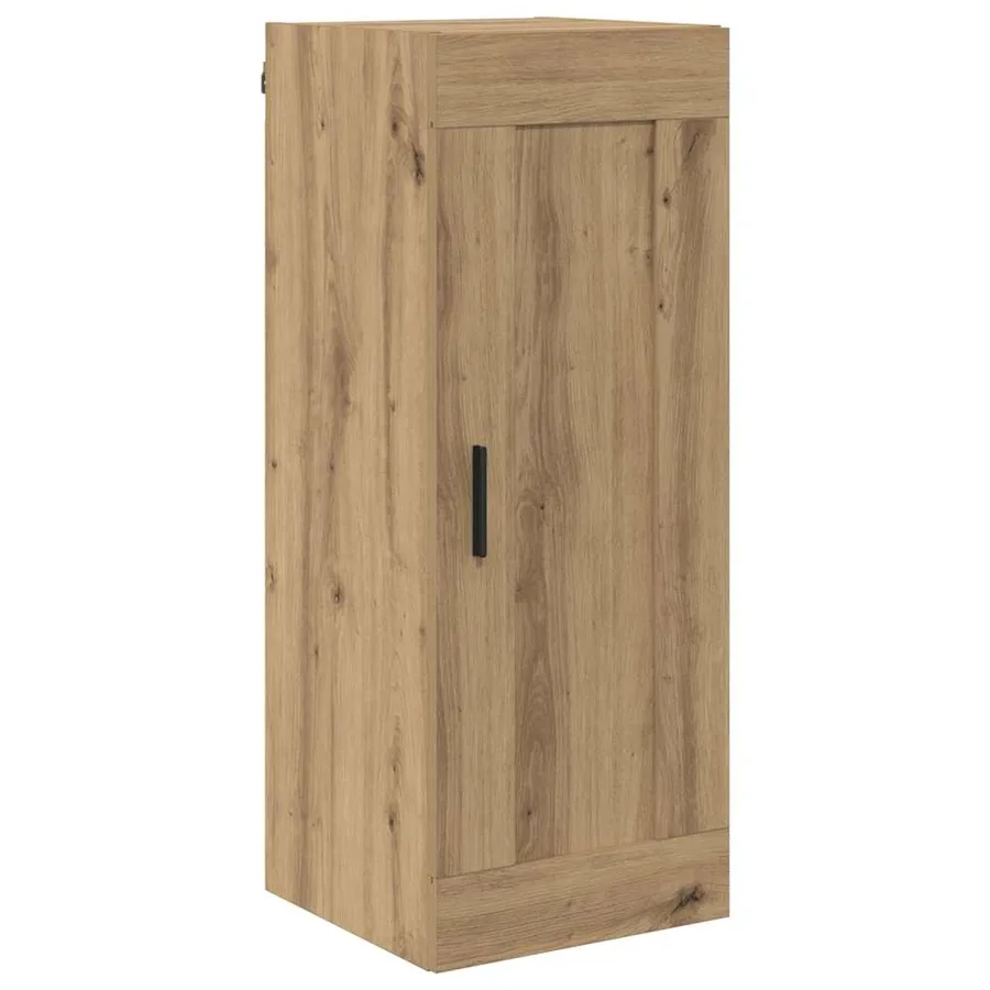 Haut Armoire avec tiroir Chêne artisanal 34,5 x 34 x 180 cm - 6