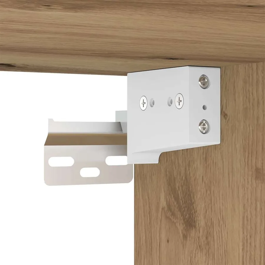 Haut Armoire 2 pcs Chêne artisanal 69,5 x 34 x 180 cm - 12