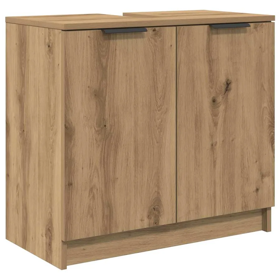 Ensemble de Meubles de Salle de Bain 2 pc Chêne artisanal - 6