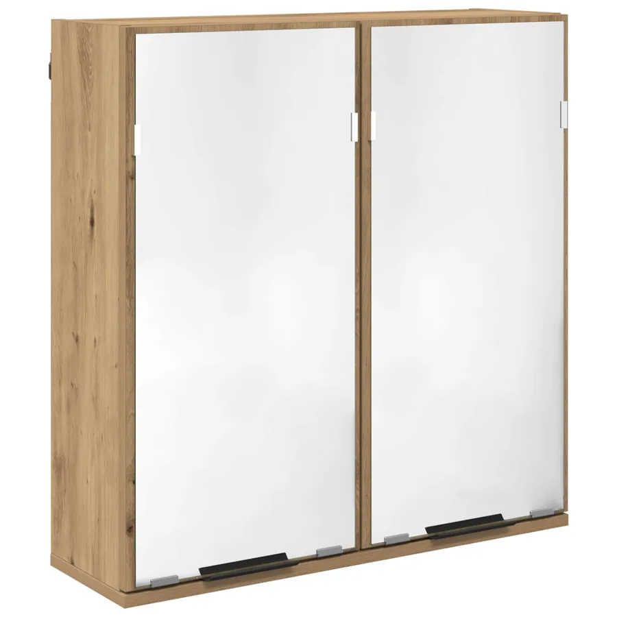 Ensemble de mobilier de salle de bain 4 pc Chêne artisanal - 5