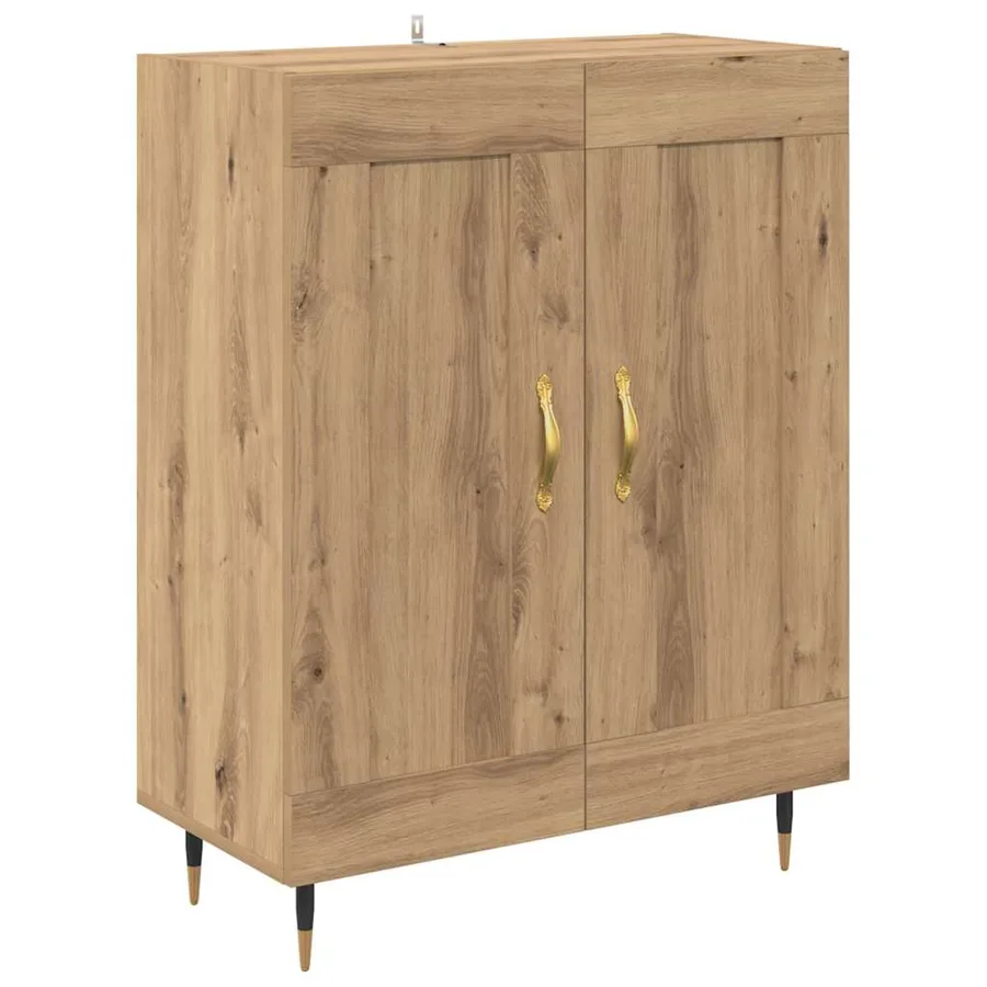 Haut Armoire 2 pcs Chêne artisanal 69,5 x 34 x 180 cm - 6