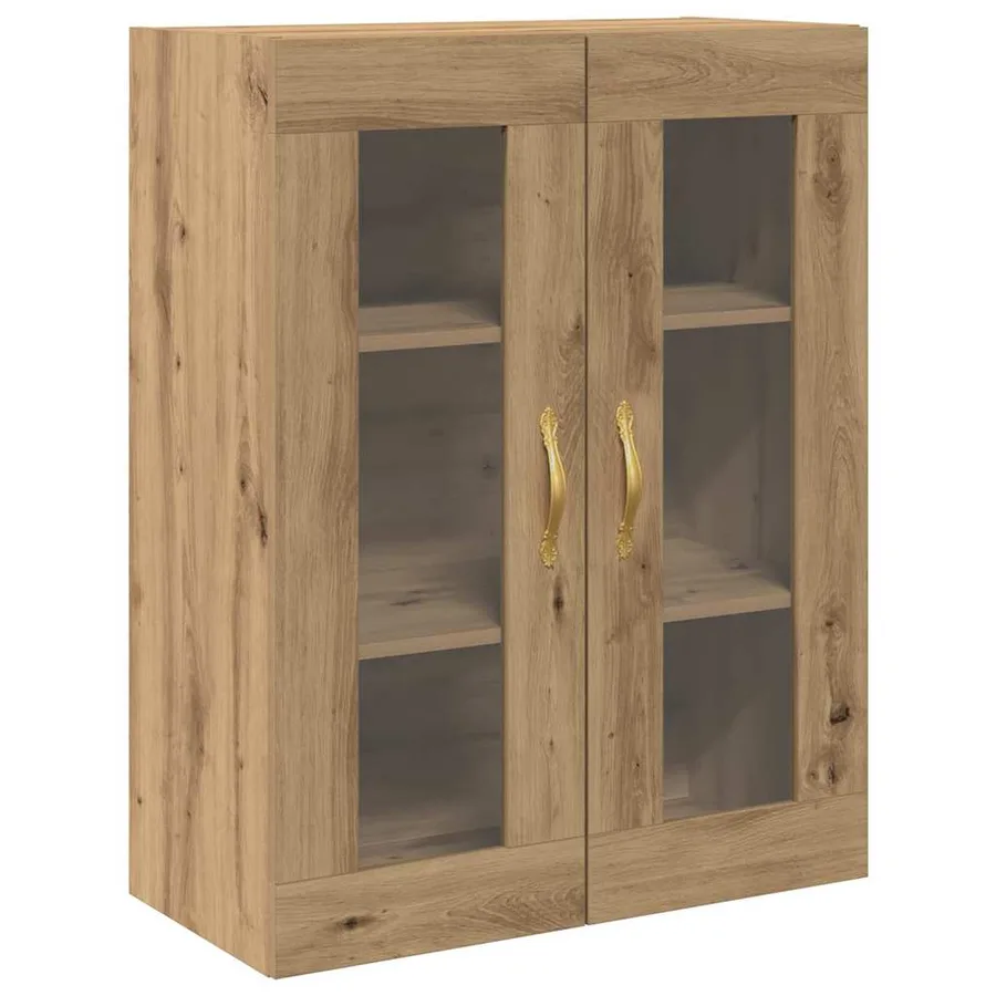 Haut Armoire 2 pcs Chêne artisanal 69,5 x 34 x 180 cm - 7