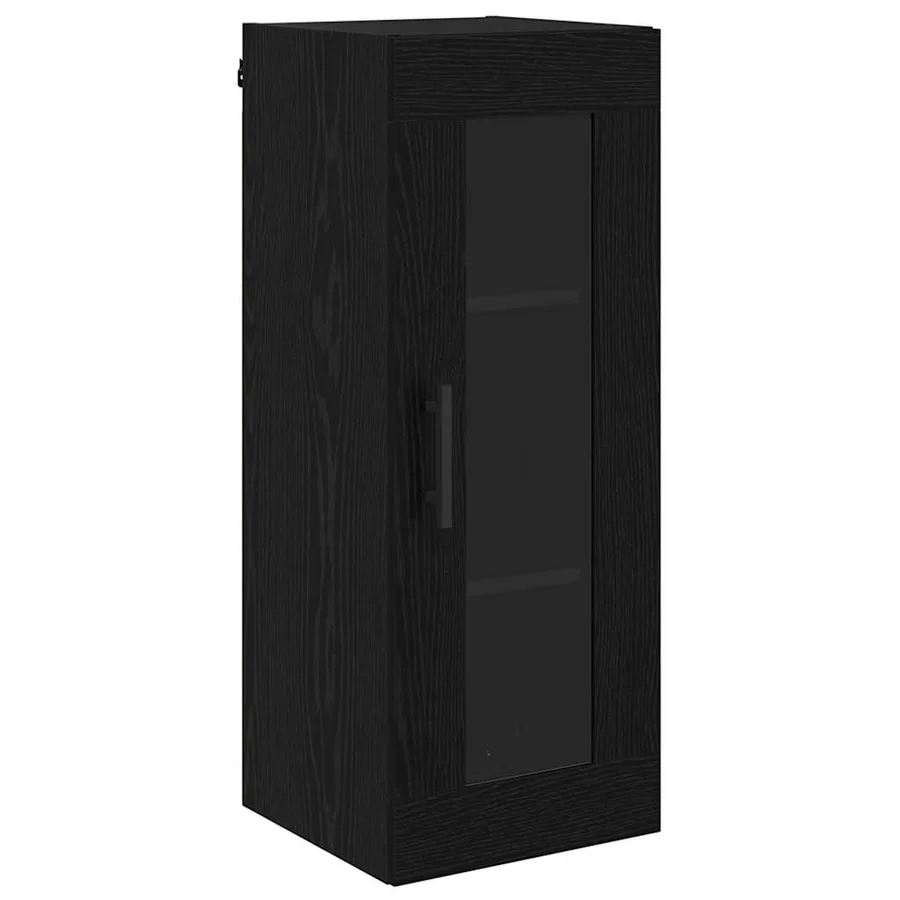 Haut Armoire Chêne noir 34,5 x 34 x 180 cm Bois d'ingénierie - 7