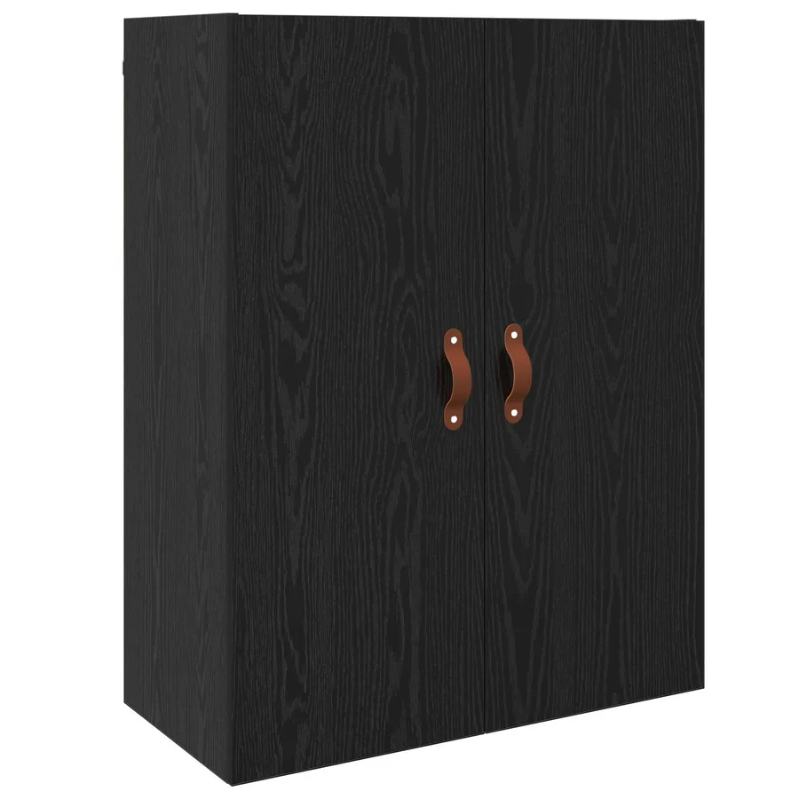 Haut Armoire Chêne noir 69,5 x 34 x 180 cm Bois d'ingénierie - 7