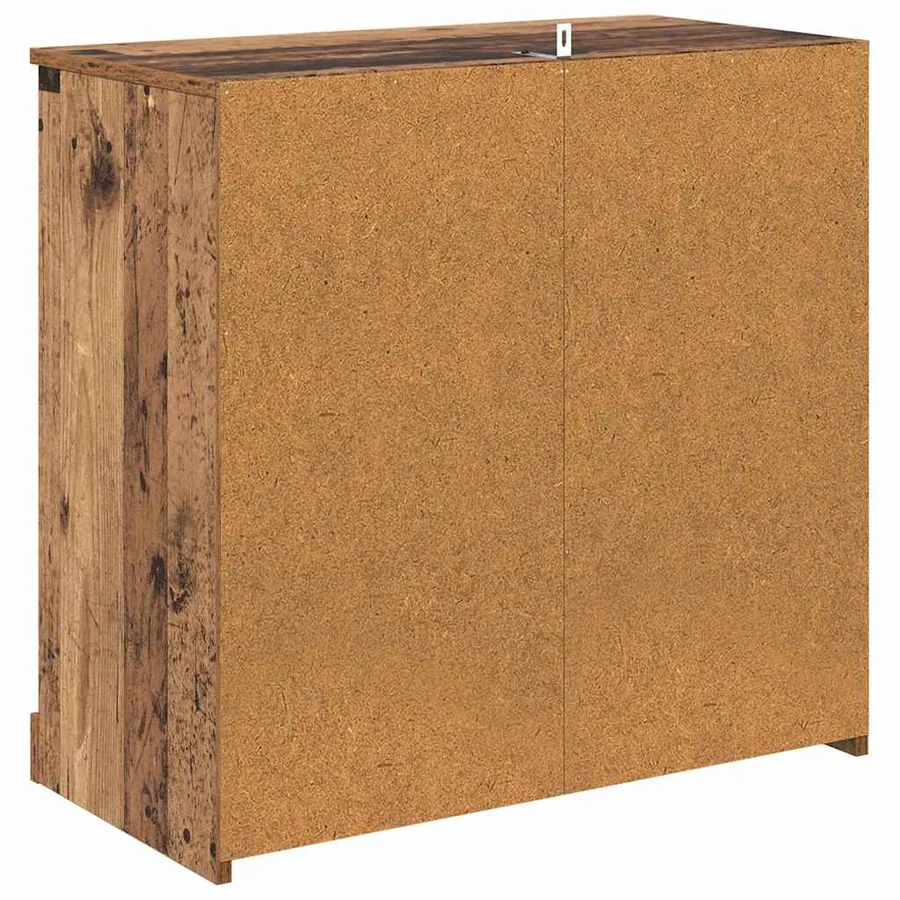 Buffets 2 pcs Bois Ancien 70 x 35,5 x 67,5 cm Bois d'ingénierie - 9