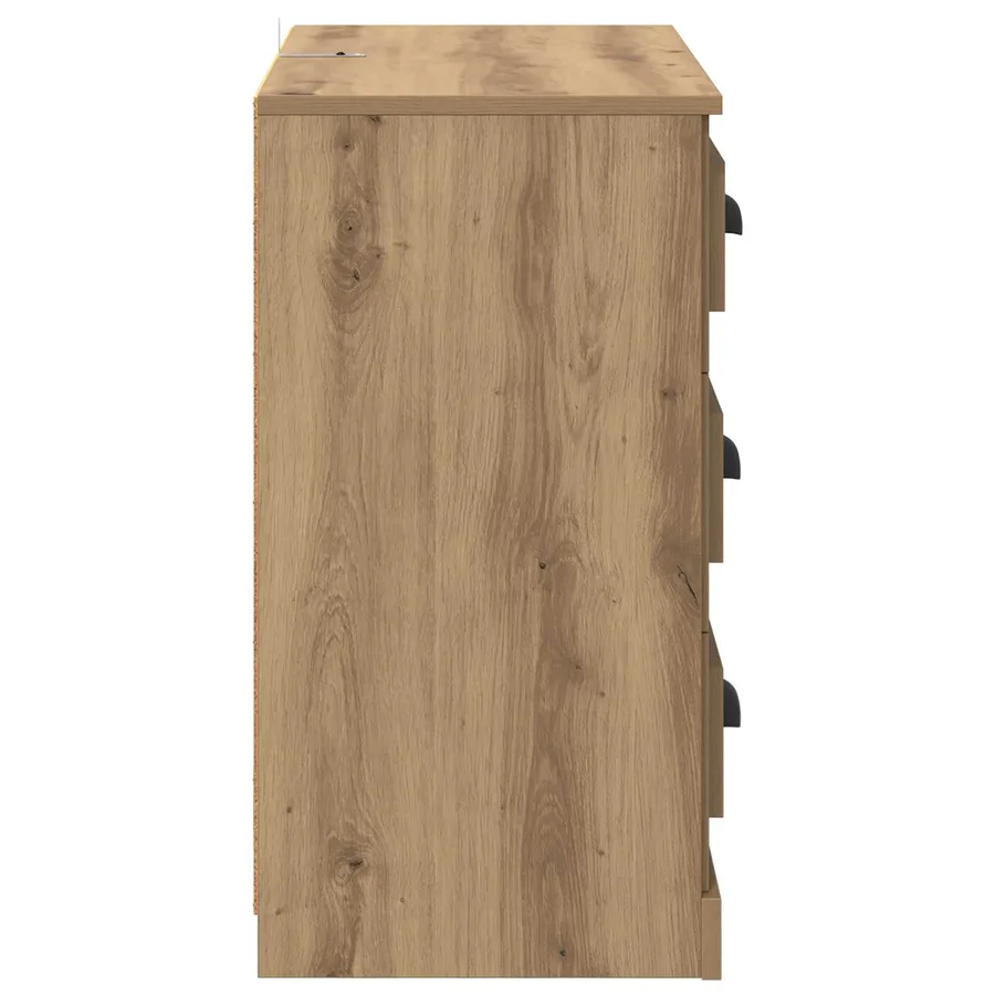 Buffet Chêne artisanal 70 x 35,5 x 67,5 cm Bois d'ingénierie - 7