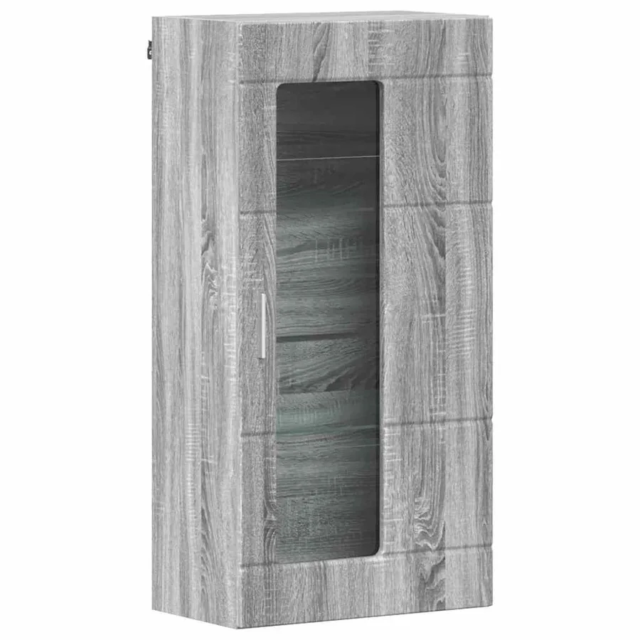 Ensemble meuble TV FLORIN 3 pcs Gris Sonoma Bois d'ingénierie - 6