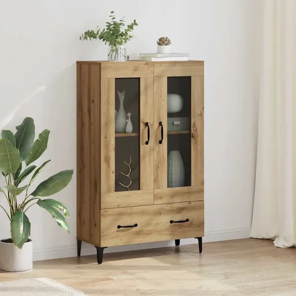Haut Armoire Chêne artisanal 70 x 31 x 115 cm