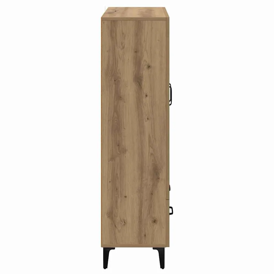 Haut Armoire Chêne artisanal 70 x 31 x 115 cm - 7