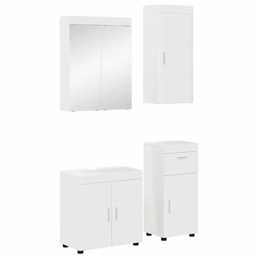 Ensemble de mobilier de salle de bain TULUM 4 pcs