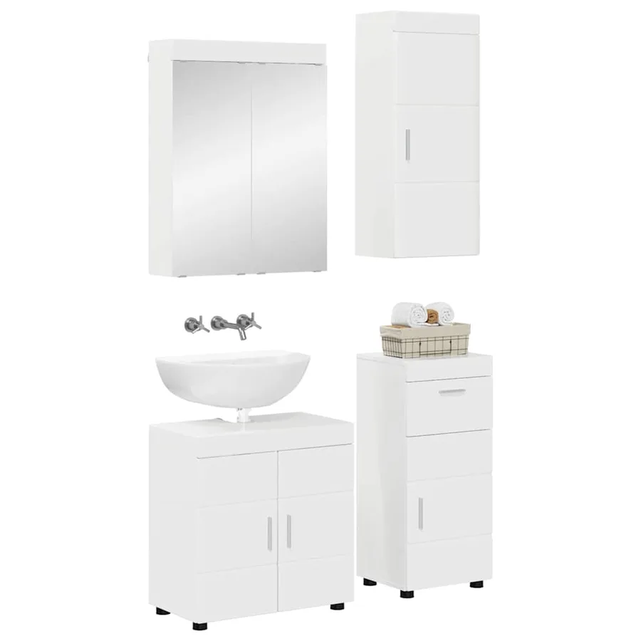 Ensemble de mobilier de salle de bain TULUM 4 pcs - 2