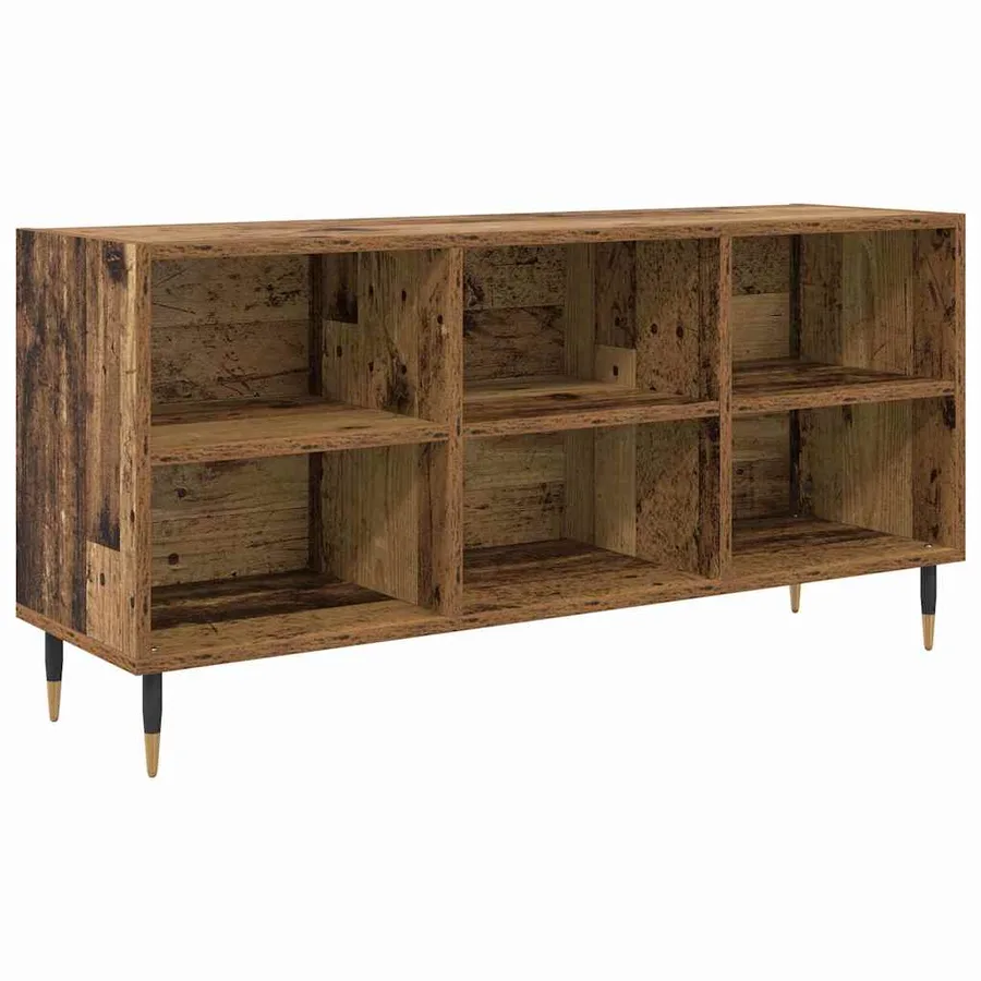 Meuble TV Bois Ancien 103,5 x 30 x 50 cm Bois d'ingénierie - 2