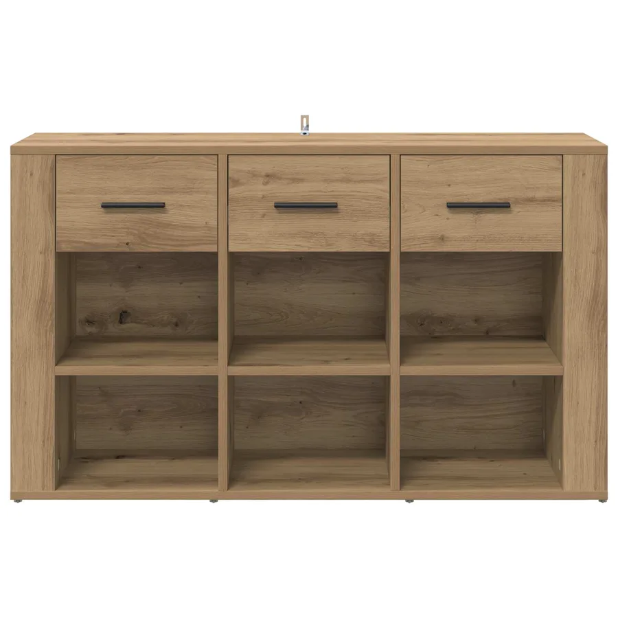 Buffet Chêne artisanal 100 x 30 x 59,5 cm Bois d'ingénierie - 6