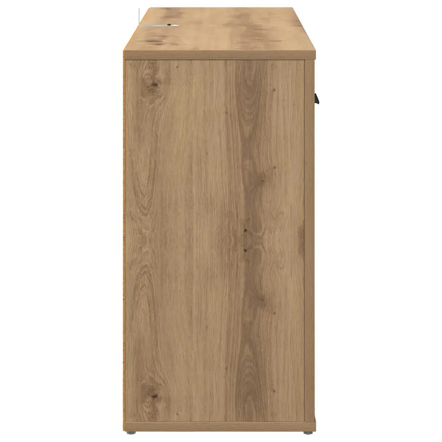 Buffet Chêne artisanal 100 x 30 x 59,5 cm Bois d'ingénierie - 7