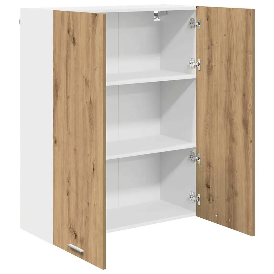Armoire suspendue avec porte Chêne artisanal 80 x 31 x 100 cm - 5