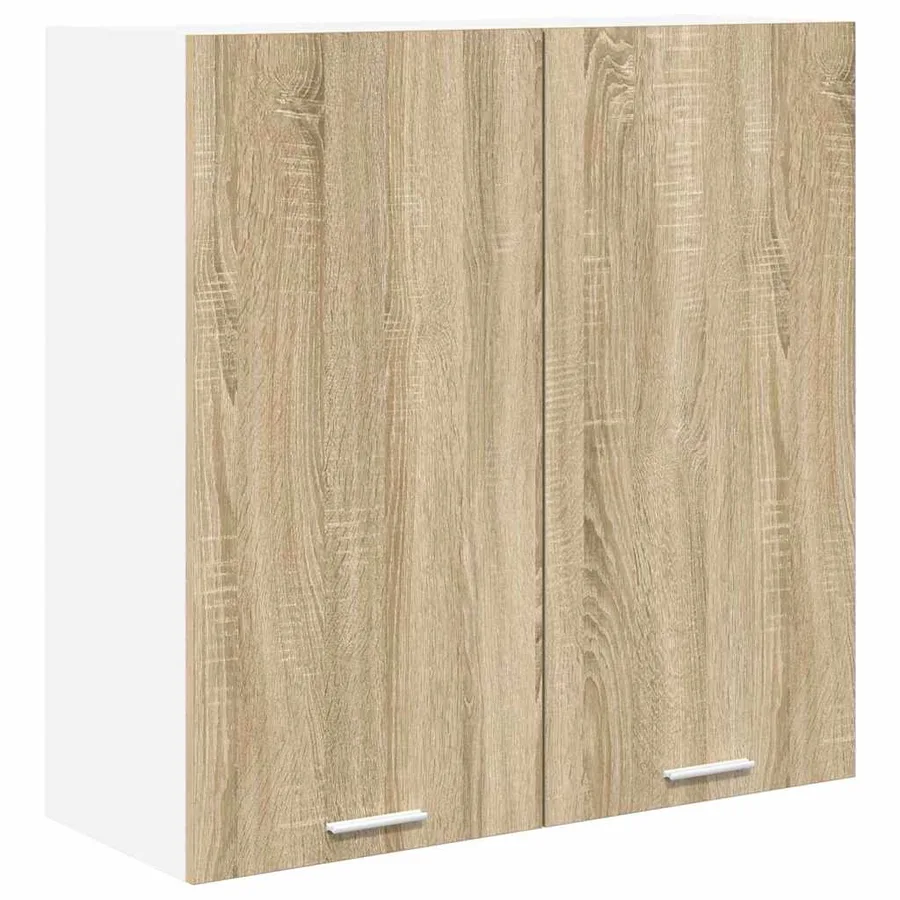Armoire suspendue avec stockage Chêne Sonoma 80 x 31 x 80 cm - 2
