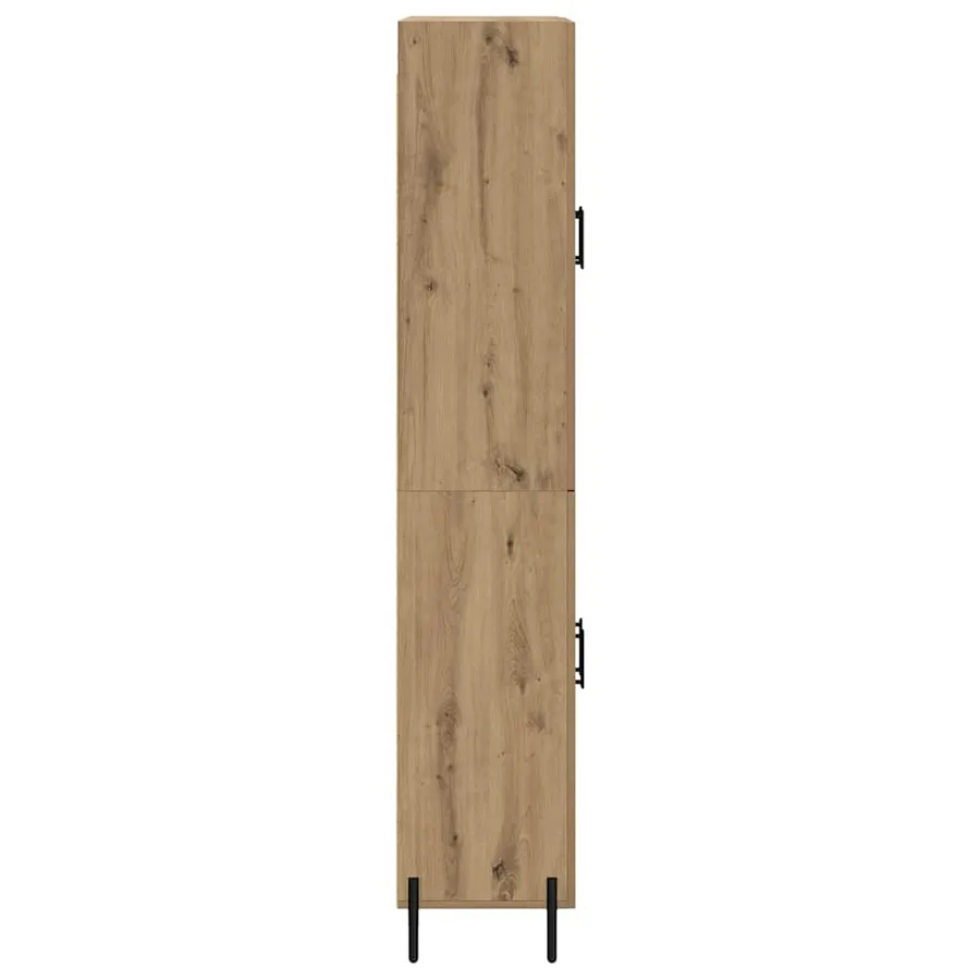 Haut Armoire Chêne artisanal 69,5 x 34 x 180 cm - 9