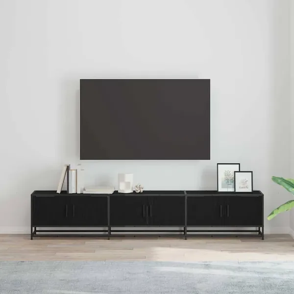 Unites TV 210 x 35 x 41 cm Chêne noir Bois d'ingénierie
