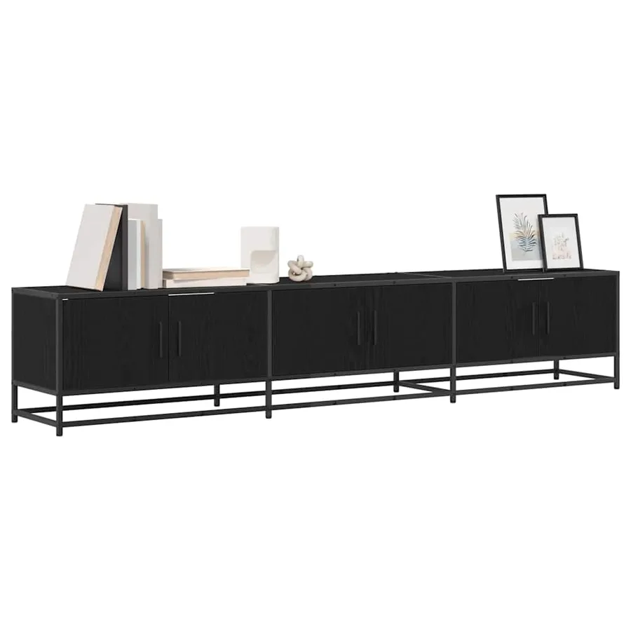 Unites TV 210 x 35 x 41 cm Chêne noir Bois d'ingénierie - 3