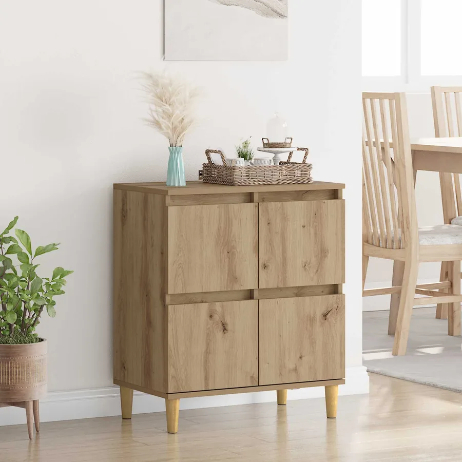 Buffet Chêne artisanal 60 x 35 x 70 cm Bois d'ingénierie