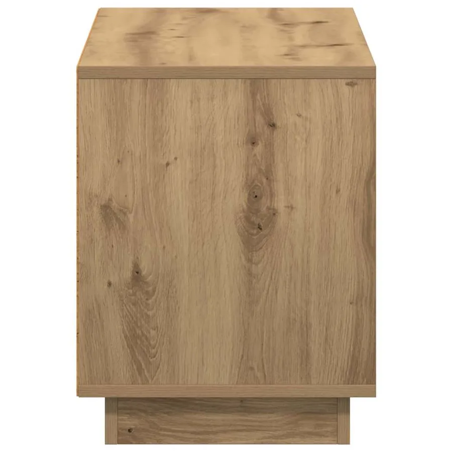 Meuble TV 102 x 35 x 45 cm Chêne artisanal Bois d'ingénierie - 7