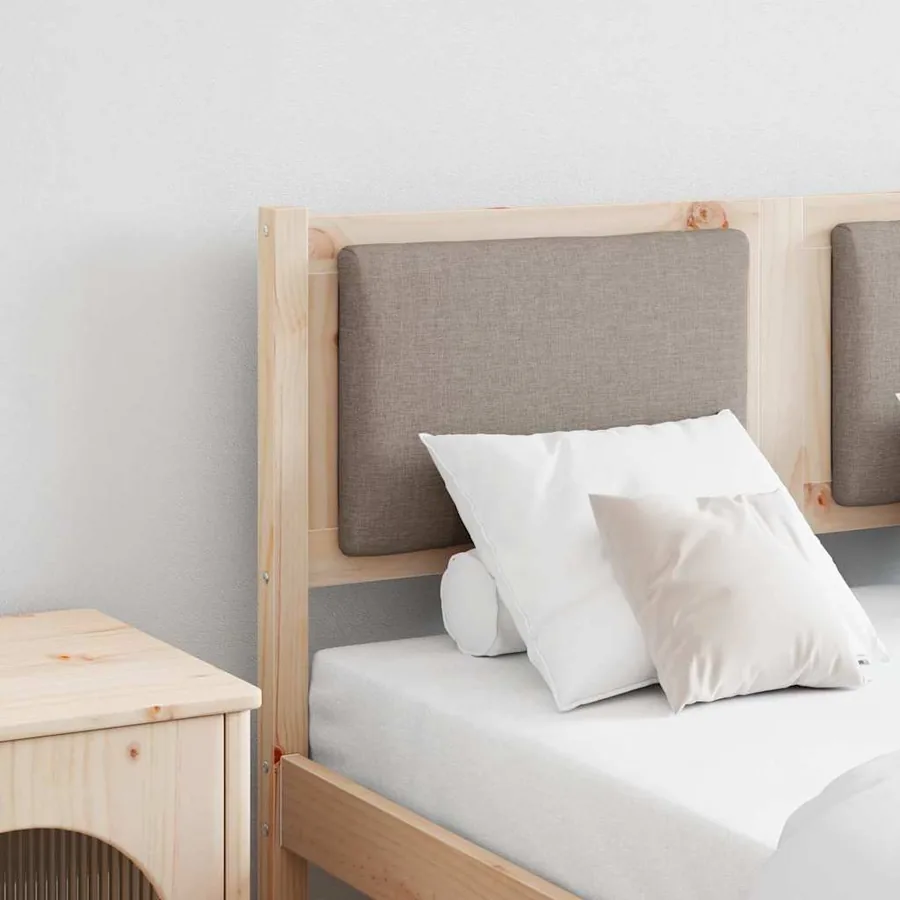 Tête de lit Autre Marron 120 cm Bois massif en pin