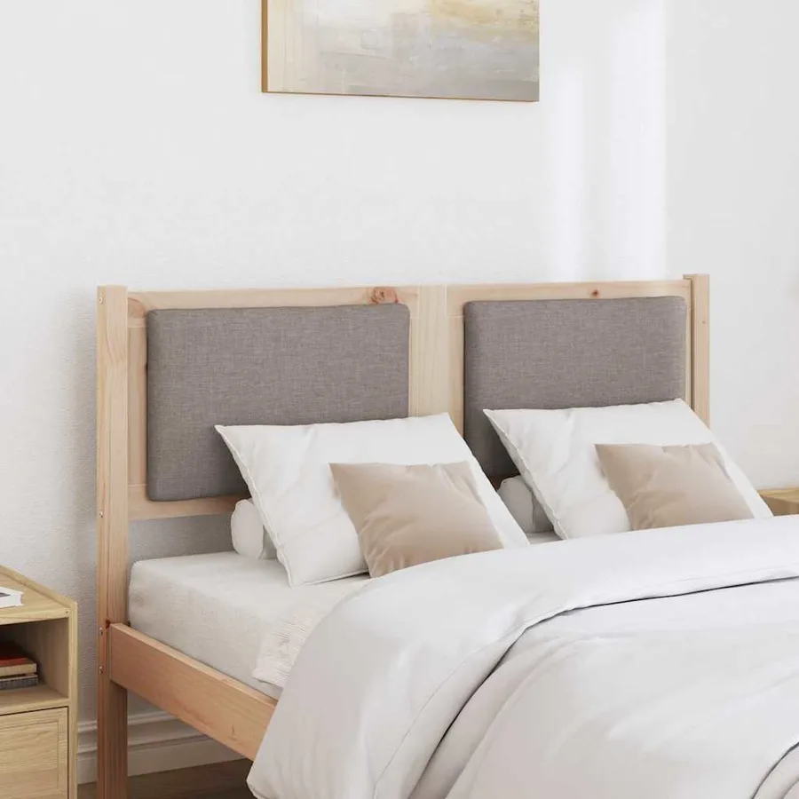 Tête de lit Autre Marron 120 cm Bois massif en pin - 3