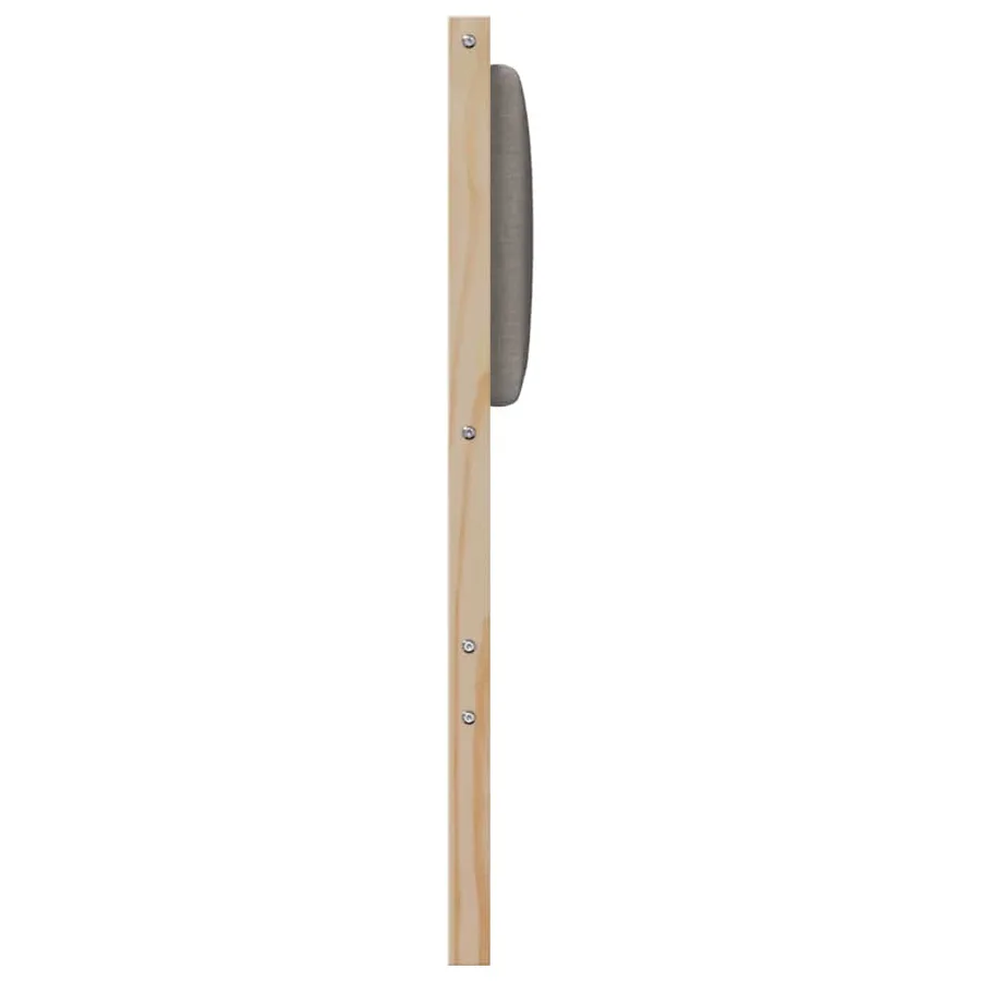 Tête de lit Autre Marron 120 cm Bois massif en pin - 5