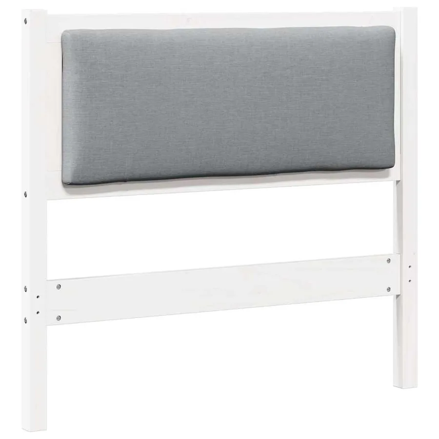 Tête de lit Autre Blanc 90 cm Bois massif en pin - 2