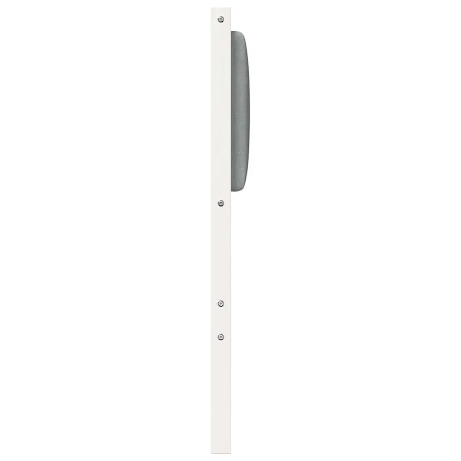 Tête de lit Autre Blanc 90 cm Bois massif en pin - 5