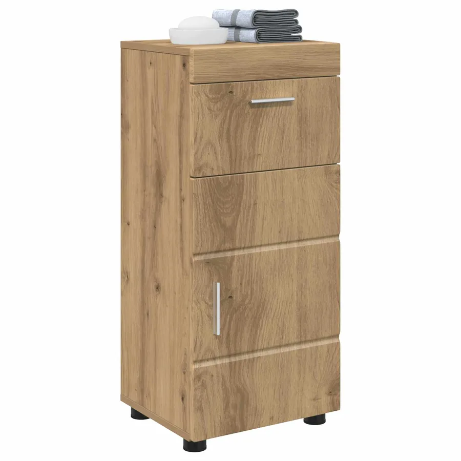 Ensemble d'armoire de salle de bain TULUM Chêne artisanal - 3